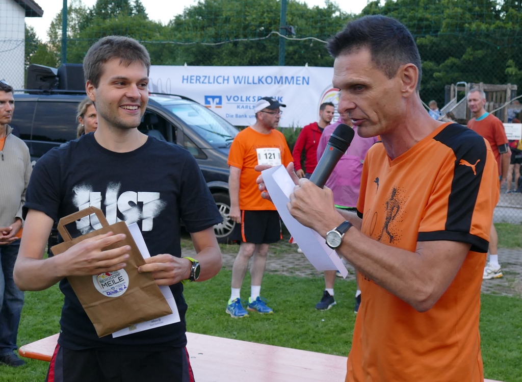 Stefan mit Platz 2